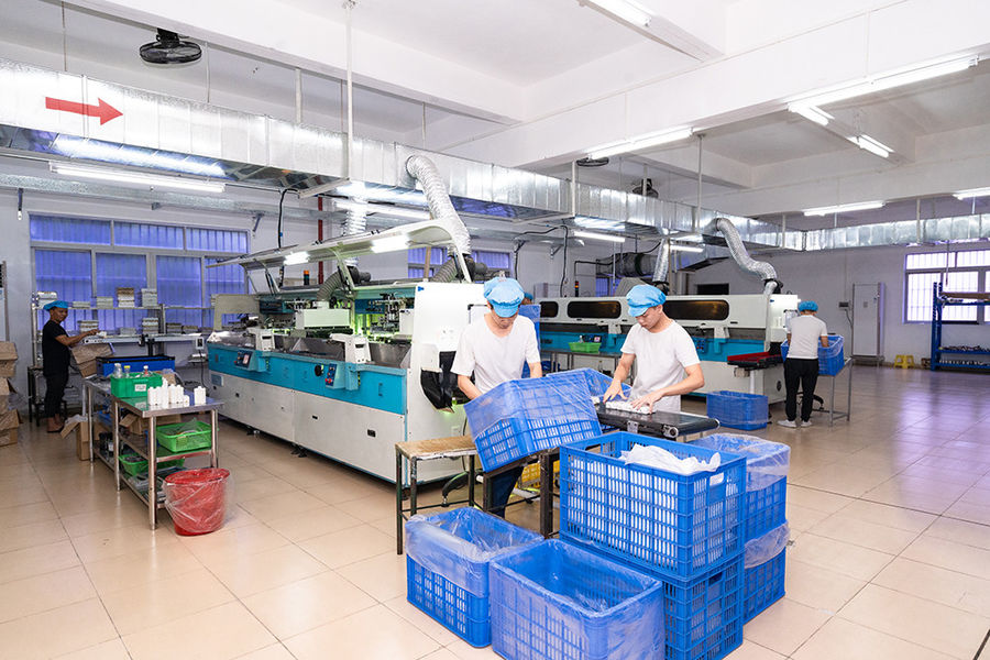 FOSHAN SHUNDE QUANYE PLASTICS CO.,LTD linha de produção do fabricante