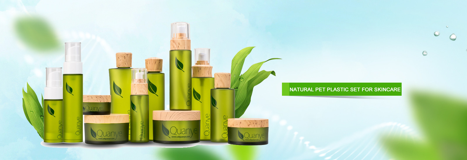 qualidade garrafas cosméticas ambarinas fábrica