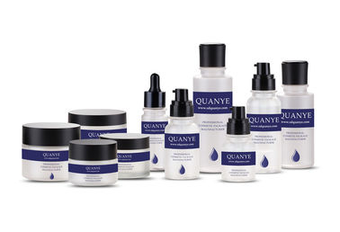 Do animal de estimação industrial do tampão de parafuso do cilindro garrafas cosméticas feitas sob encomenda plásticas que selam o tipo 50ml 100ML