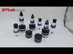 Cylinder Industrial Screw Cap Pet Plastic Custom Cosmetic Bottles Sealing Type 50ml 100ML